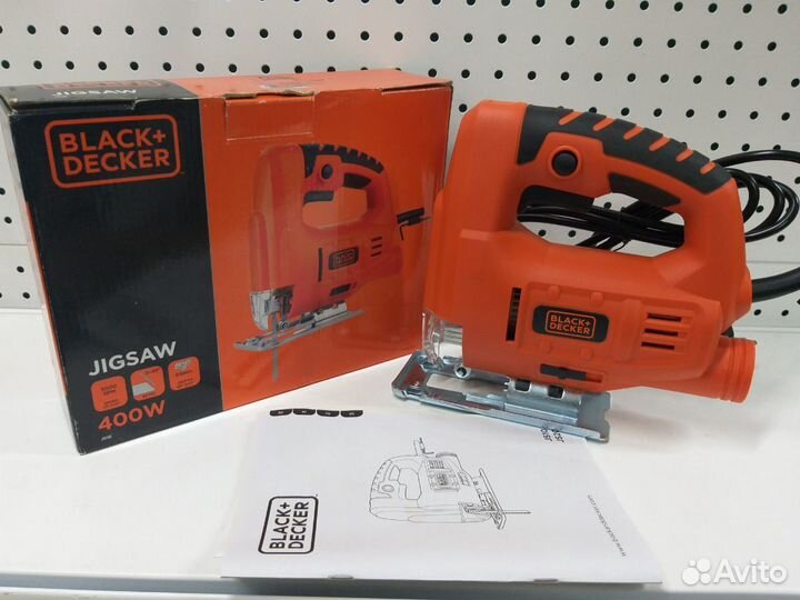Электролобзик Black+Decker