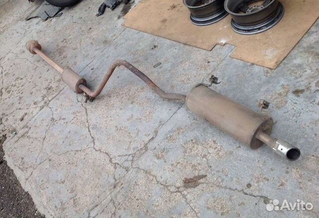 Глушитель Renault Fluence всборе с катализатором