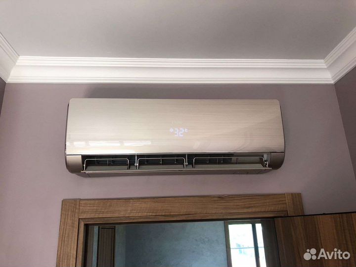 Установка кондиционеров закладка трассы