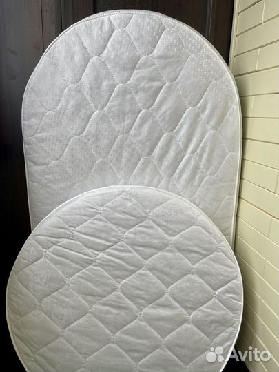 Матрас детский круглый и овальный для кроватки