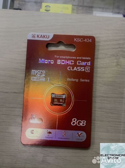 Лешка MicroSD 64 гб для Смартфона с Гар