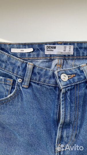Джинсы bershka mom