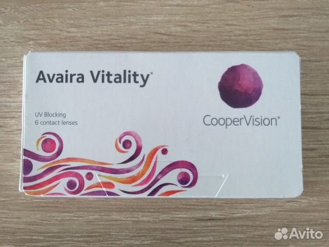 Линзы контактные Avaira Vitality -7,5