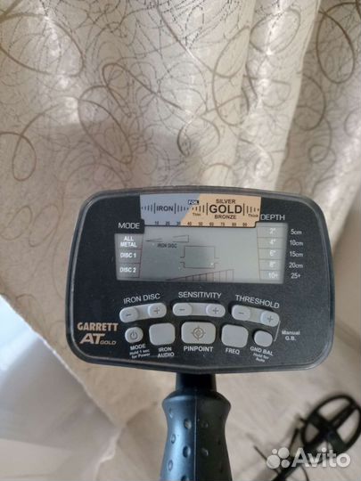 Металлоискатель garrett AT gold