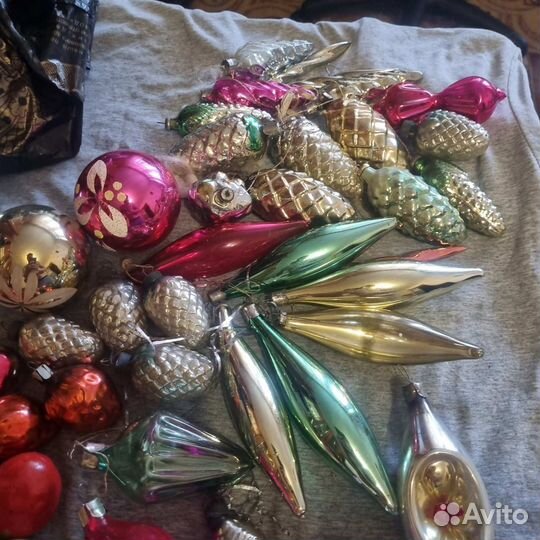 Новогодние игрушки СССР