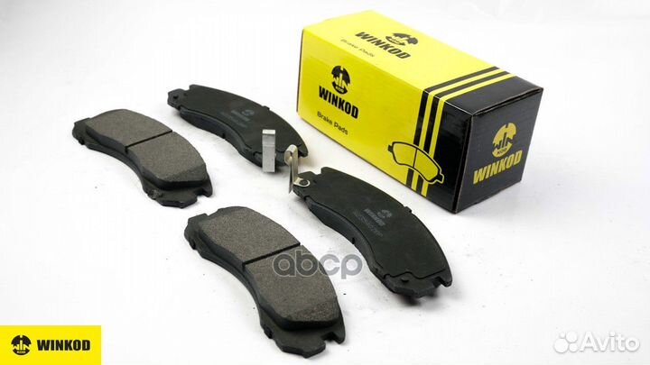 Колодки дисковые передние W235402BP winkod