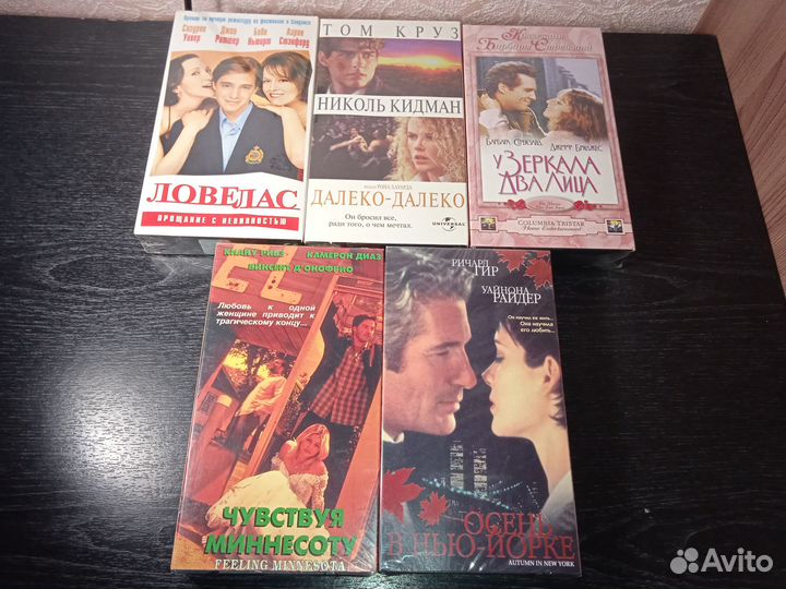 Видеокассеты с фильмами 18 + Эротика Новые