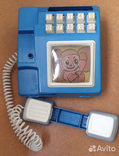 Телефон игрушечный СССР