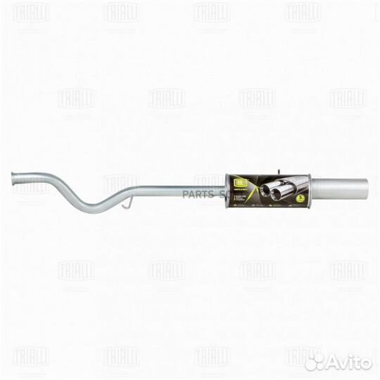 Глушитель для а/м Лада 2112 Евро-3 осн. прямоточны