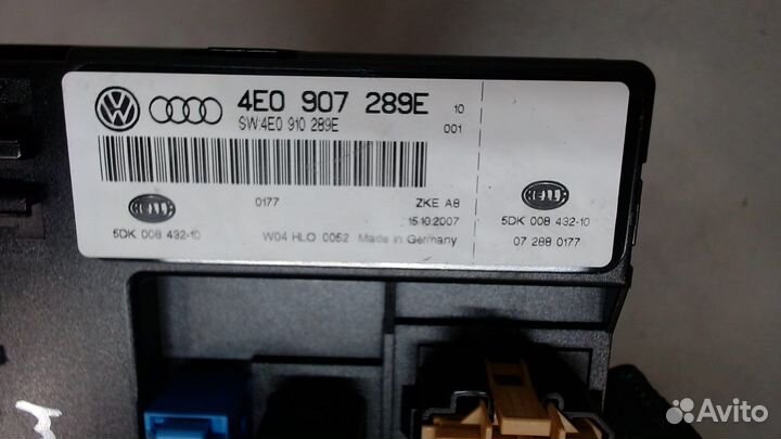 Блок комфорта Audi A8 (D3), 2008