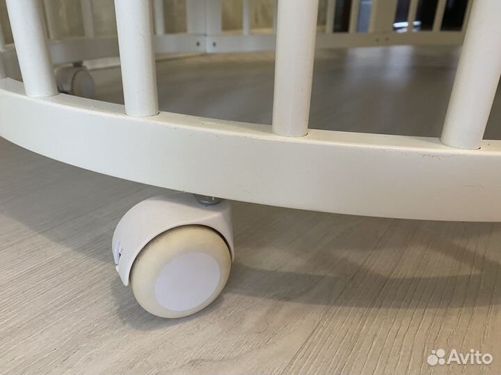 Кровать - трансформер детская кроватка круглая