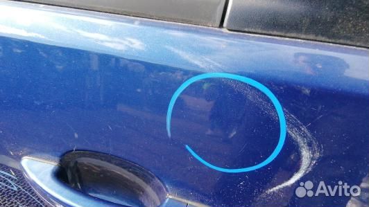 Дверь задняя левая ford C-MAX 1 (KML13FG01)