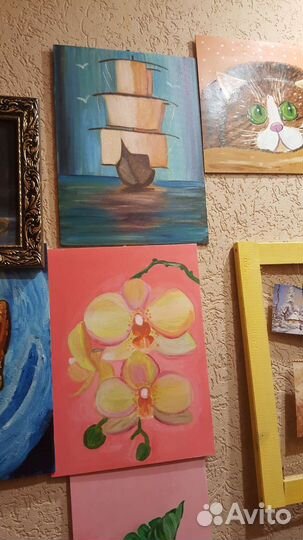 Картины с цветами