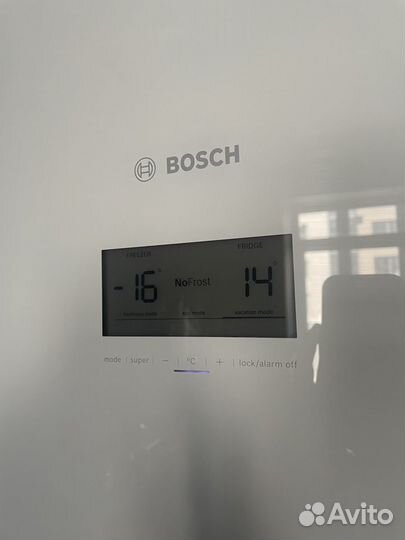 Холодильник bosch KGN39LB3AR белый стеклянный