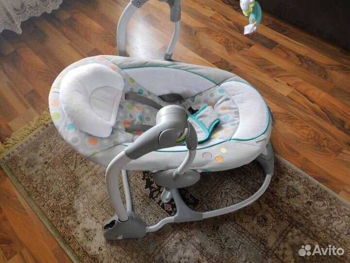 Детские электронные качели ingenuity шезлонг