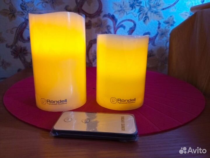 Свечи электронные восковые фирмы Rondell
