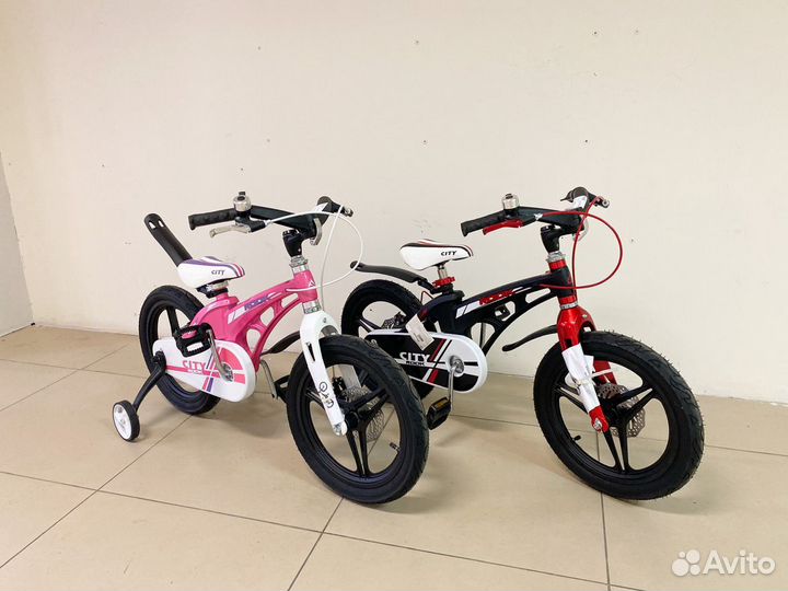 Велосипед детский 4х колесн. Rook City с 3-6лет
