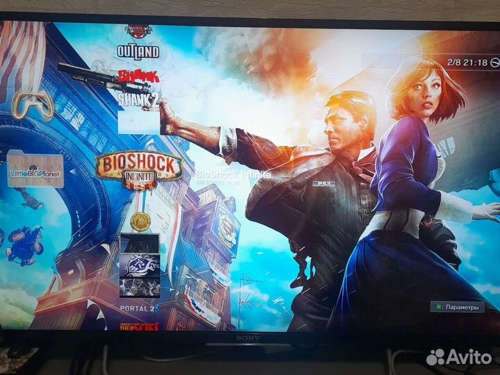 Sony playstation 3 super slim 500gbпрошитая 100игр