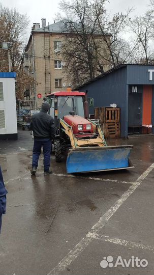 Минитрактор почвофреза экскаватор