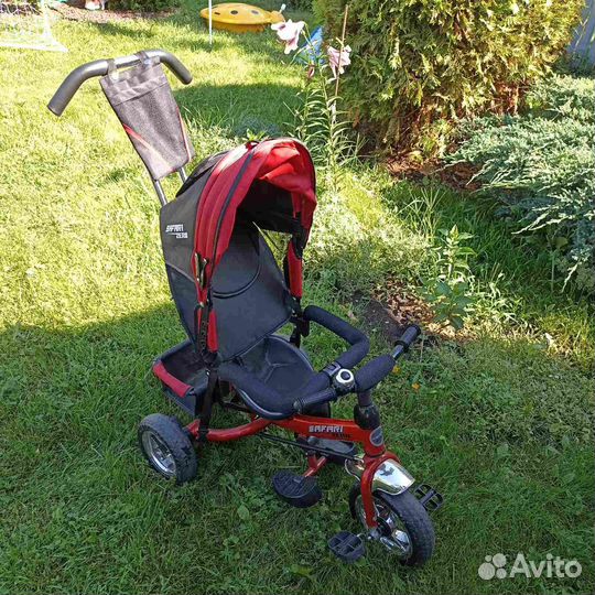 Детский велосипед с ручкой