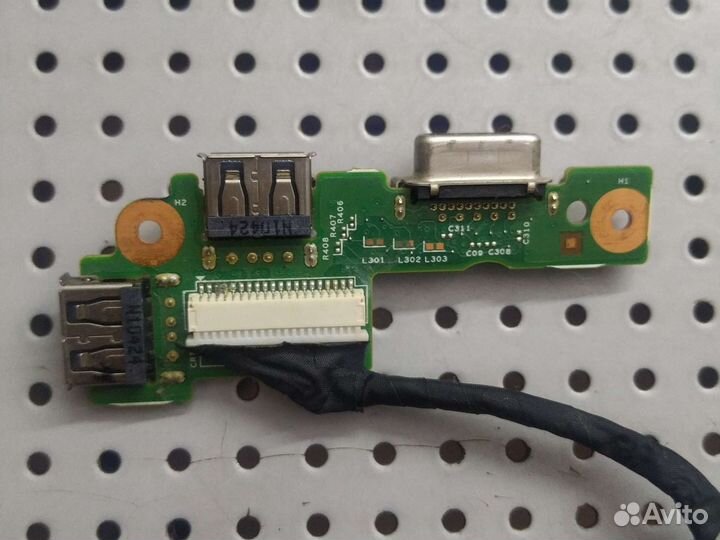 Dell inspiron n5110 плата USB + VGA