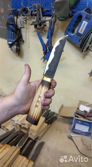 Нож охотничий якутский