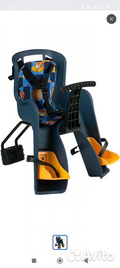 Детское велокресло