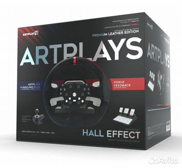Игровой руль Artplays V-1600 Pro Plus Force