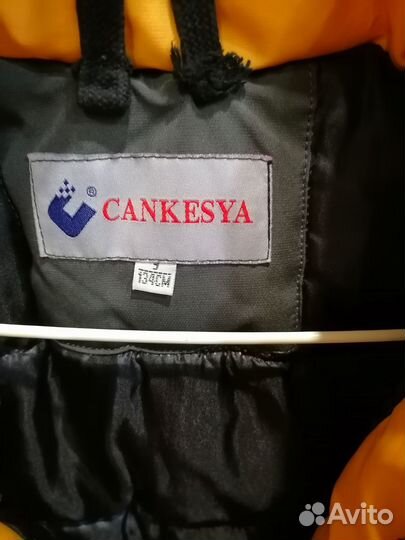 Куртка зима на мальчика 134