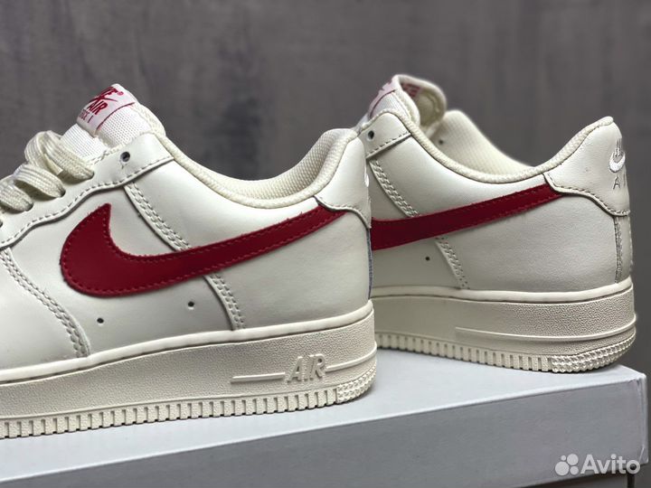 Nike Air Force 1 Low White Gym Red