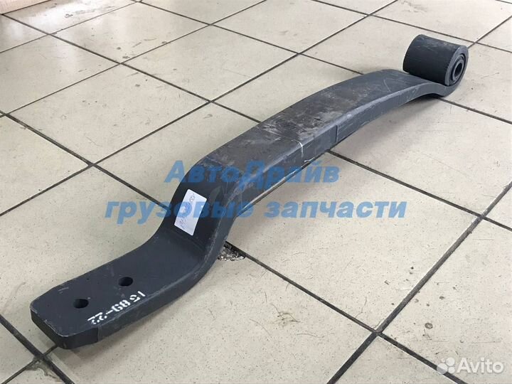 Полурессора SAF однолистовая 2отв. 1/48x100 522+43