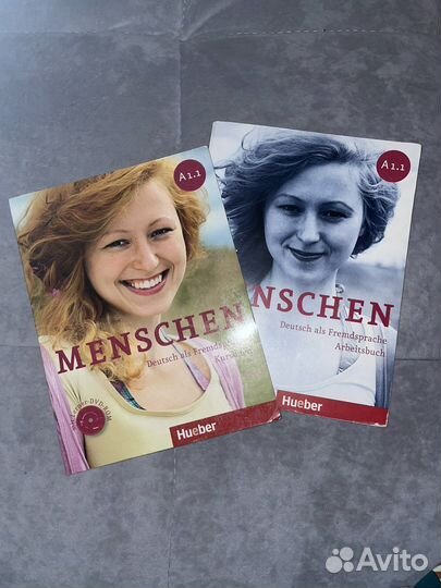 Menschen A1.1 учебник и тетрадь по немецкому