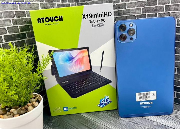 Планшет atouch X19 MiniHD 8/256 гб 7 дюймов новый