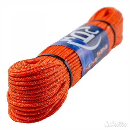 Веревка светоотражающая 3 мм, 16-пр, 50 метров