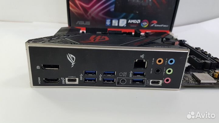 Мат. плата asus ROG strix B460-G gaming сокет выпр