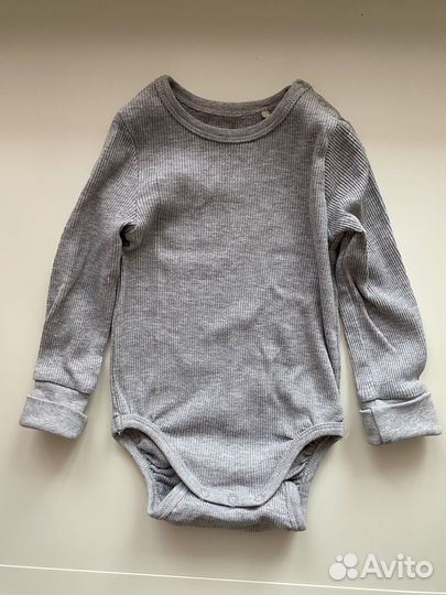 Боди с длинным рукавом 62-68 Sela