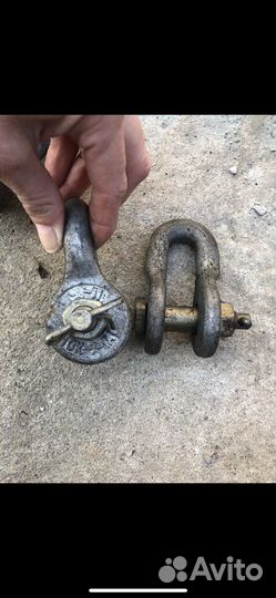 Серьги, скобы, ушко однолапчатое