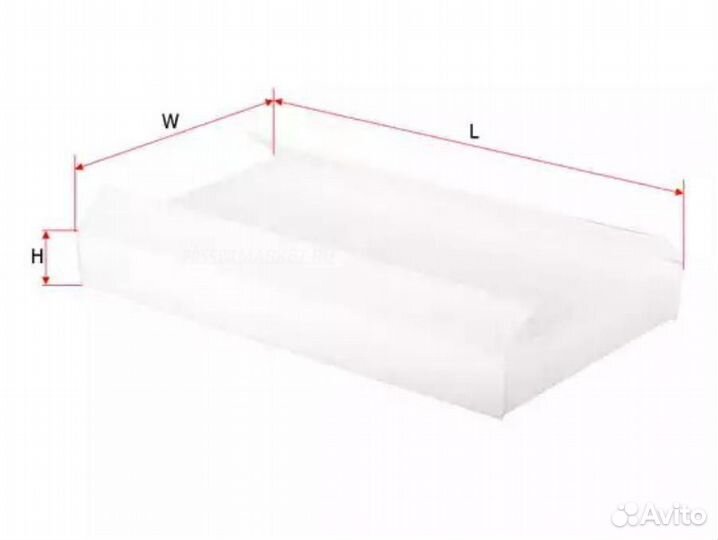 Sakura CA37980 Фильтр салона