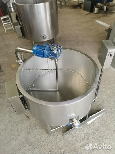 Сыроварня промышленная 500л,сыроизготовитель