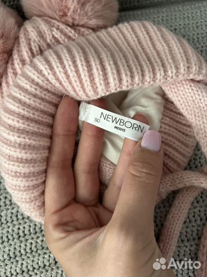 Шапка для девочки 48-50