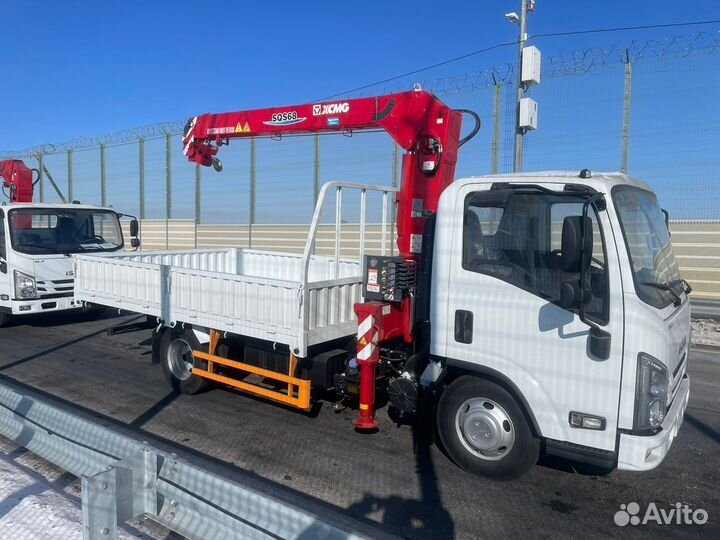 Isuzu Elf с КМУ, 2023