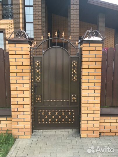 Кованая калитка