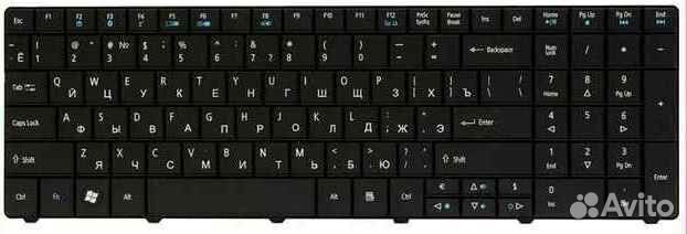 Клавиатура для ноутбука acer E1-571, Packard Bell