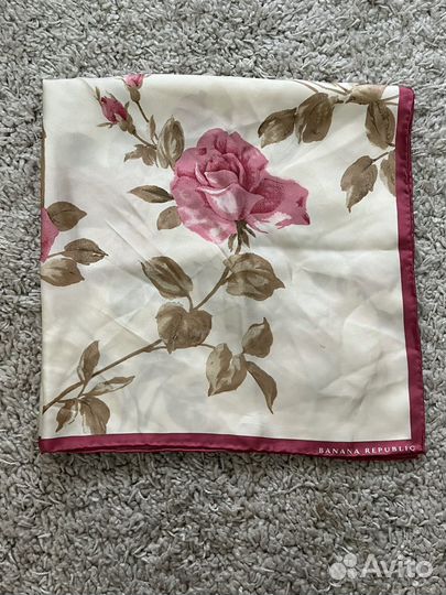 Banana republic платок шелк