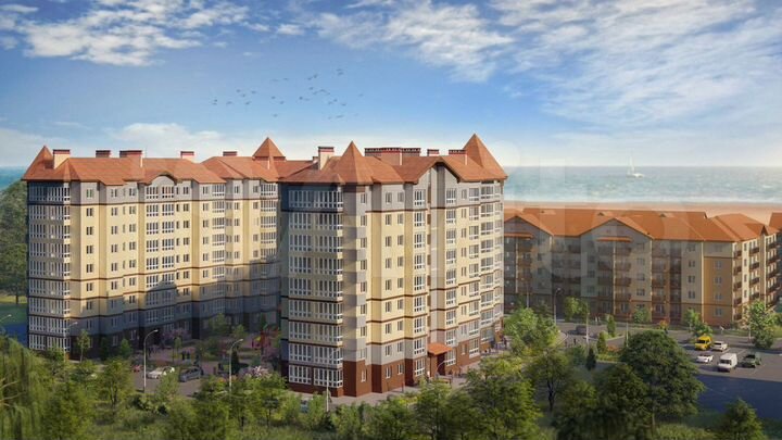 1-к. квартира, 40,4 м², 5/9 эт.