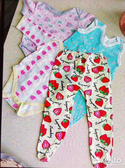 Детские вещи пакетом от 0 до года