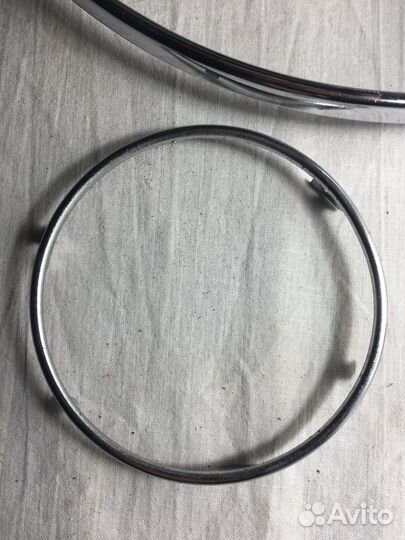 Хромовое кольцо-накладка сигнала на газ 21 СССР