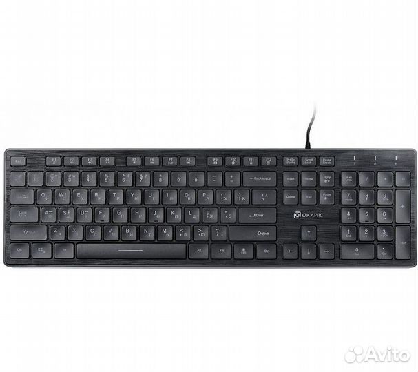 Клавиатура Оклик 550ML, черный