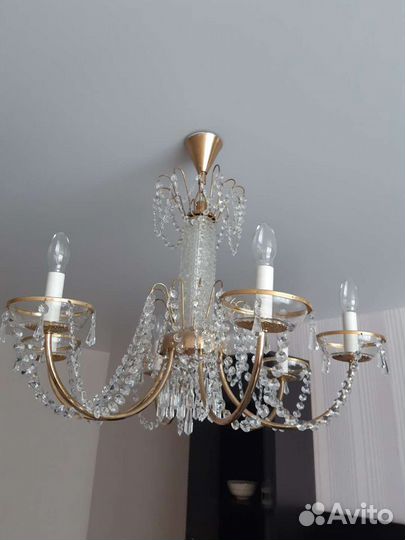 Хрустальная люстра СССР