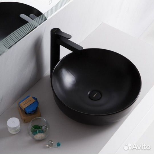 Тумбы (2 шт) со столешницей и раковинами BelBagno Kraft 120-EK-120-2-BL-BB1315-H301, 120 см, цвет Bi